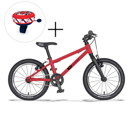 Superlekki rower dla dzieci KUbikes 16L Czerwony
