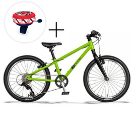 Superlekki rower dla dzieci KUbikes 20s Zielony