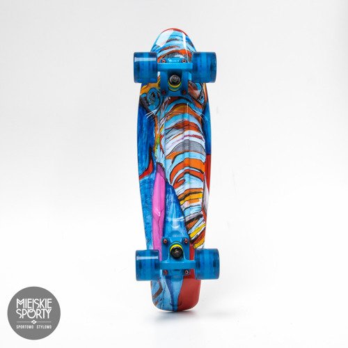 Fish skateboards 2015  Art Fish Elephant / Blue / Transparent Blue