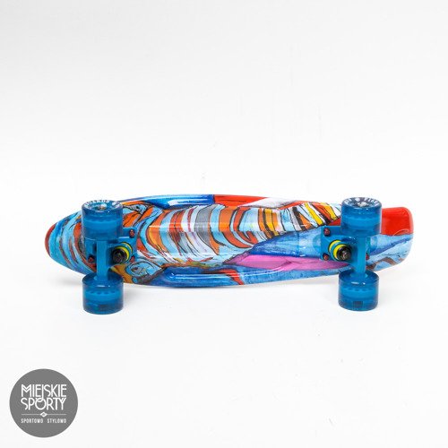 Fish skateboards 2015  Art Fish Elephant / Blue / Transparent Blue
