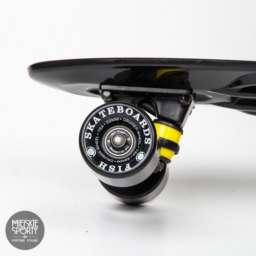 Fishka Fish skateboards Black Rocket