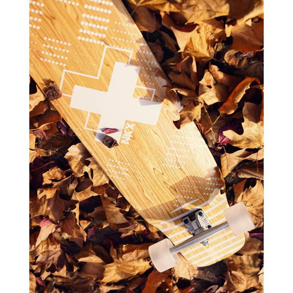Longboard do Dancingu NKX Vegas Biały 116 cm