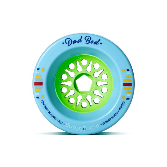 Koła do longboardu Orangatang Dad Bod Wheels Niebieski 105 mm 77A