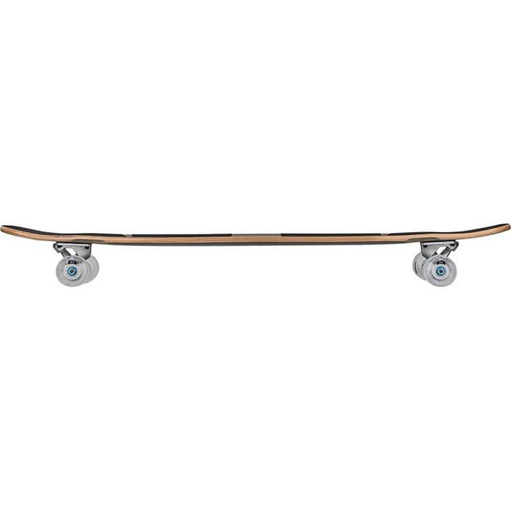 Longboard do dancingu NKX Geometric Walnut Green 117 cm