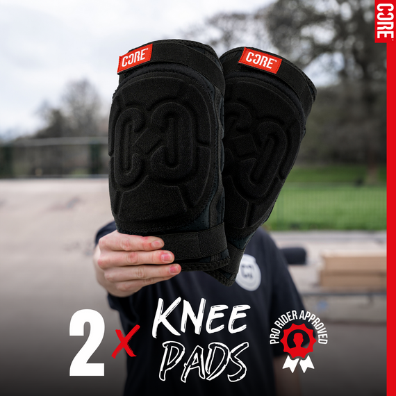 Ochraniacze na kolana CORE Flex Knee Gasket Czarny