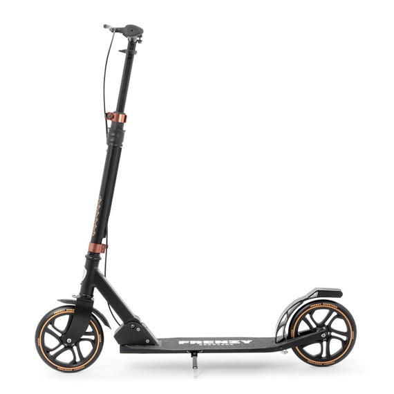 Hulajnoga Miejska Rekreacyjna Frenzy 205 mm Dual Brake V4 Recreational Scooter Czarny 