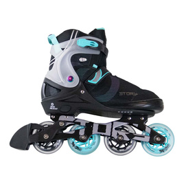Rolki regulowane Story Motion Adjustable Inline Skates Czarno-Niebieski
