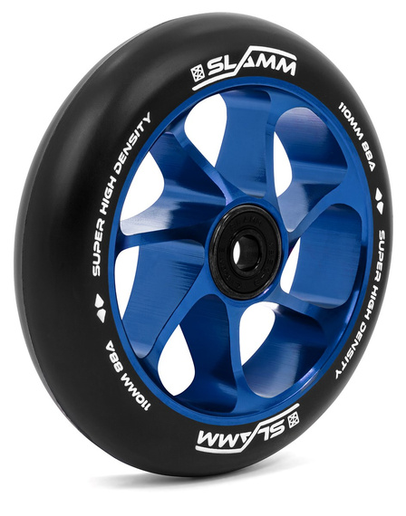 Koło do Hulajnogi Slamm Team Wheel Czarno-Niebieski 110 mm (1 szt.)