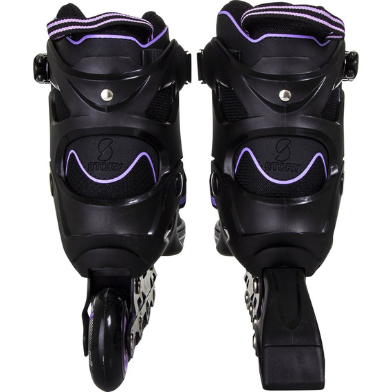 Rolki regulowane Story Fusion Adjustable Inline Skates Fioletowy