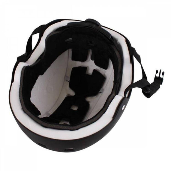 Kask Na Deskorolkę Hulajnogę NKX Brain Saver Czarny Ride Hard S