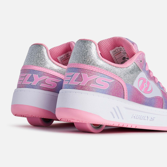 Butorolki Heelys Rezerve Low Jasnoróżowy/Biały/Tęczowy