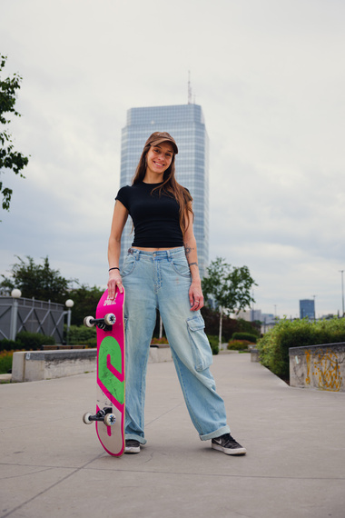 Kompletna Deskorolka Urban Sports Pink Logo 8.0"