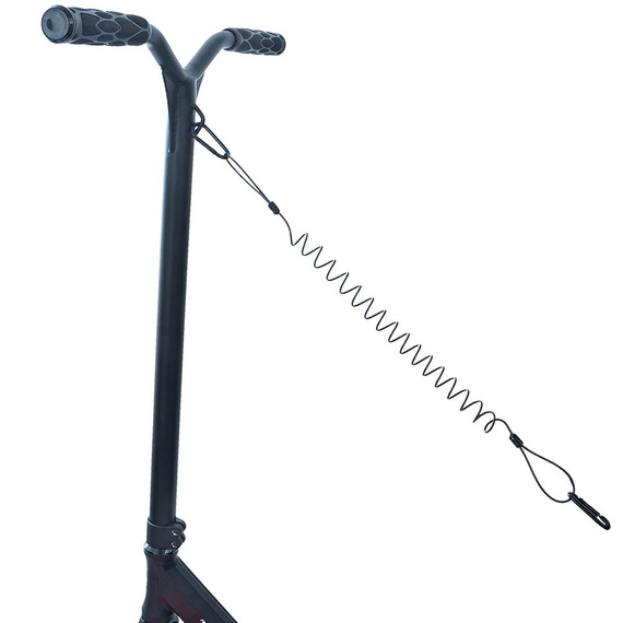Hulajnoga Wyczynowa na śnieg NKD Pro Snow Stunt Scooter Czarny wys. 87,5 cm