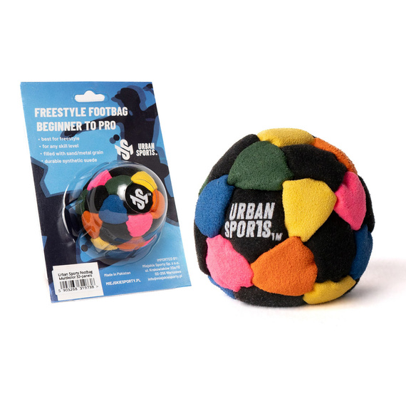 Zośka Footbag Miejskie Sporty 32 Panele Multikolor