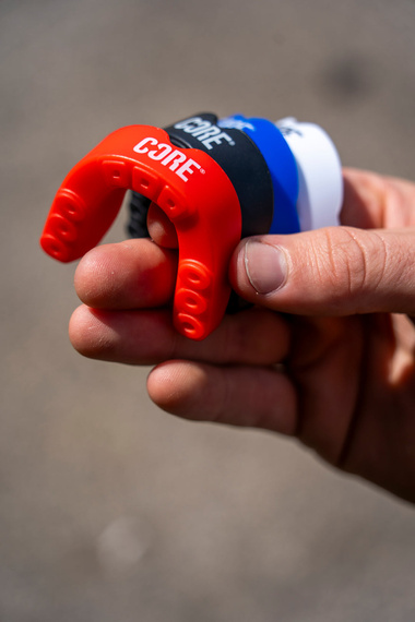 Ochraniacz na zęby CORE Protection Mouth Guard Gum Shield Niebieski 