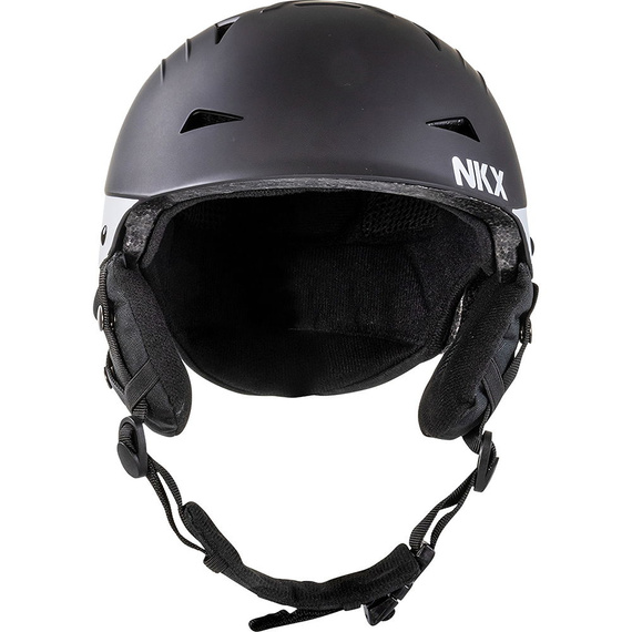 Kask na narty i snowboard NKX Predator Snow Helmet Czarno-Biały