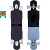 Longboard do carvingu NKX City Action Czarny 99 cm