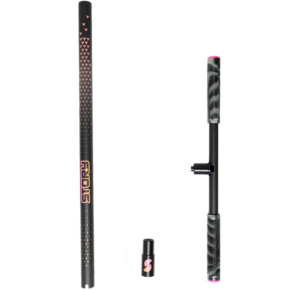 Hulajnoga Wyczynowa na trampolinę Story Pro Trampoline Scooter Czarno-Różowy 73-78 cm