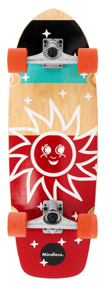 Deska Surfskate Mindless Soul Surf Skate Czerwony 29.5"