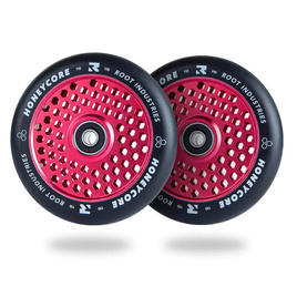 Koła do Hulajnogi Root Industries Honeycore Black Pro Scooter Wheels 2-Pack Czerwony 110 mm (2 szt.)