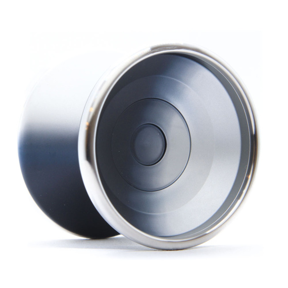 Yoyo Metalowe dla Zaawansowanych YoYoFactory BiMetal Czarno-srebrne