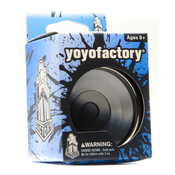 Yoyo Metalowe dla Zaawansowanych YoYoFactory BiMetal Czarno-srebrne