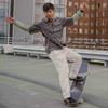 Longboard do Dancingu NKX Superior Dancing Longboard Czarno-Złoty 48.5" 
