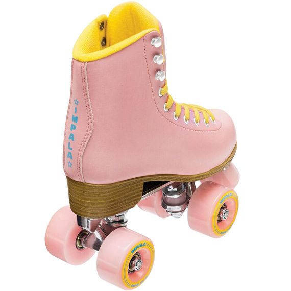 Wrotki Impala Quad Skate Różowo-Żółty