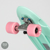 Big Fish Skateboards Summer Green/ Silver/ Summer Pink