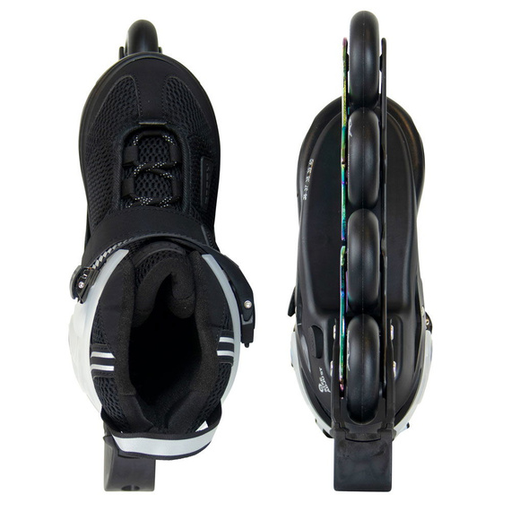 Rolki regulowane Story Motion Adjustable Inline Skates Tęczowo-Czarny