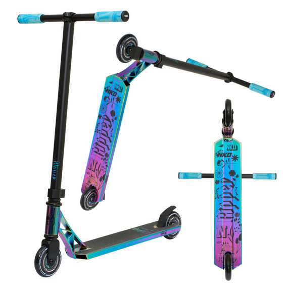 Hulajnoga Wyczynowa NKD Ripper Stunt Scooter Neochrome wys. 78,2 cm