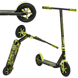 Terenowa Hulajnoga Wyczynowa Story Dirt Freestyle Scooter Czarno-Żółty 89,9 cm