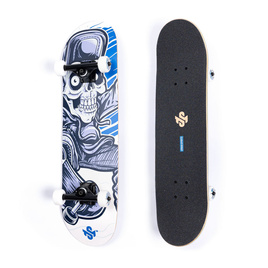 Kompletna Deskorolka Urban Sports Blue Skeleton 7.25"