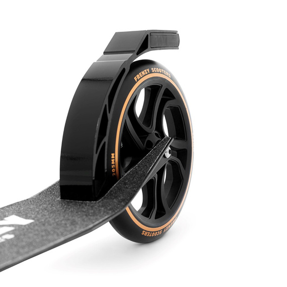 Hulajnoga Miejska Rekreacyjna Frenzy 205 mm Dual Brake V4 Recreational Scooter Czarny 