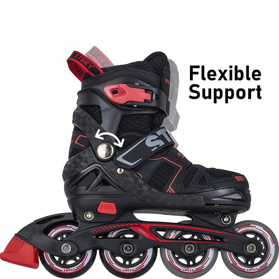 Rolki regulowane Story Blaster Inline Skates Czarny