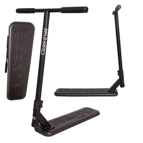 Hulajnoga Wyczynowa na trampolinę NKD Pro Lightweight Trampoline Czarny wys. 80 cm