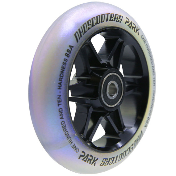 Koła do Hulajnogi NKD Park Stunt Scooter Wheels Czarno-Srebrny 110 mm