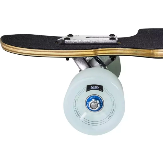 Longboard do carvingu NKX City Action Czarny 99 cm