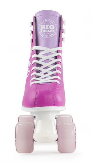 Wrotki RIO ROLLER SCRIPT QUAD SKATES Pink
