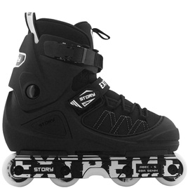 Rolki Agresywne Story Inline Aggressive Skates Czarny