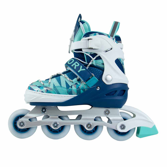Rolki regulowane Story Spike Adjustable Inline Skates Granatowy LED