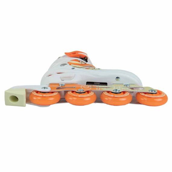 Rolki regulowane Story Spike Adjustable Inline Skates Pomarańczowy