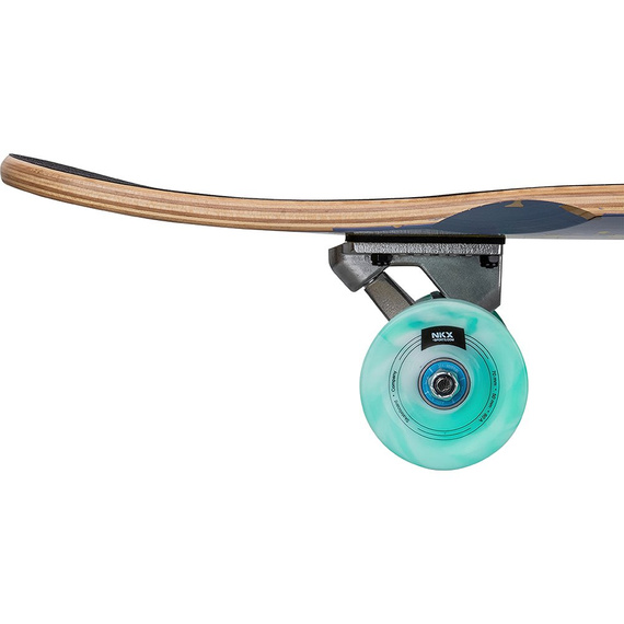 Longboard do Dancingu NKX Vegas Zielony 123,5 cm