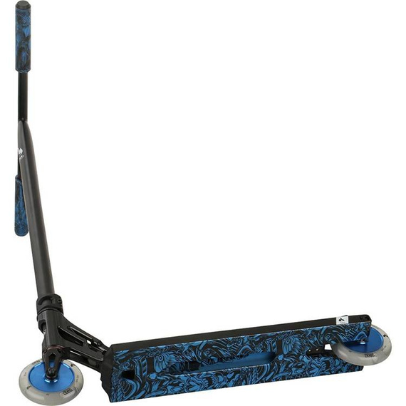 Hulajnoga Wyczynowa Aluminium Lekka Duża Wysoka 91 cm jakość Szeroki Podest i kierownica NKD Nitro Street Mafia Blue