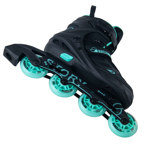Rolki regulowane Story Fusion Adjustable Inline Skates Miętowy