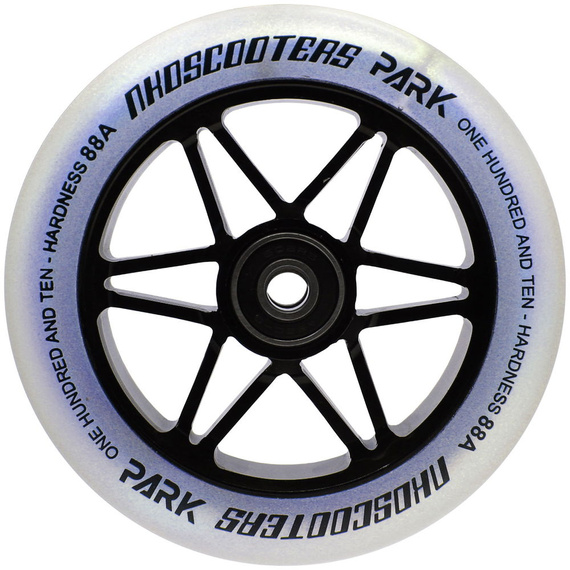 Koła do Hulajnogi NKD Park Stunt Scooter Wheels Czarno-Srebrny 110 mm