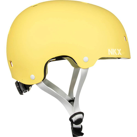 Kask Na Deskorolkę Hulajnogę NKX Brain Saver Vanilla