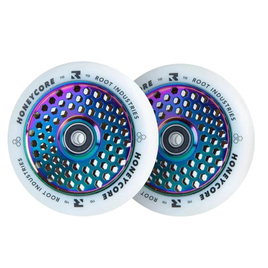 Koła do Hulajnogi Root Industries Honeycore White Pro Scooter Wheels 2-Pack Rocket Fuel 110 mm (2 szt.)