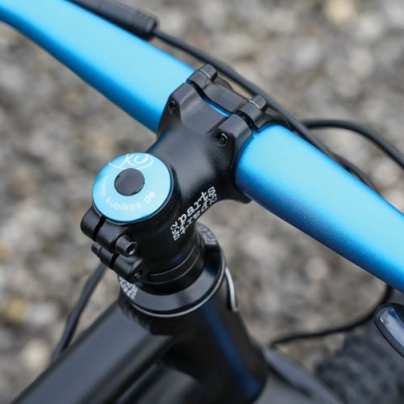 Lekki rower dla dzieci KUbikes 24S DISC Turkusowo-Fioletowy