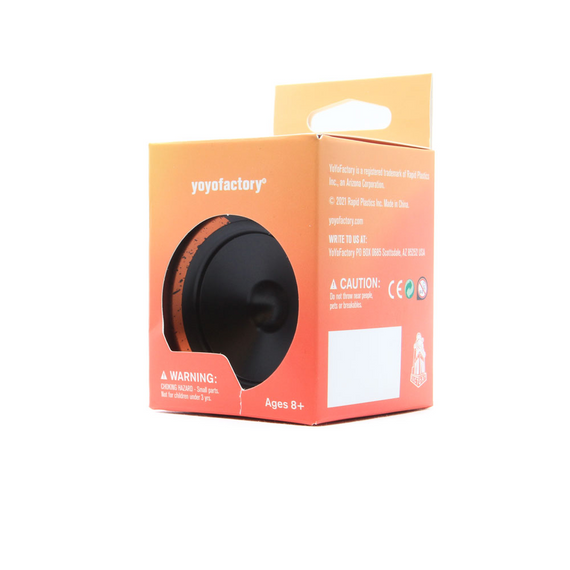 Yoyo dla zaawansowanych YoYoFactory Czech Point Pivot Pomarańczowo-Czarny